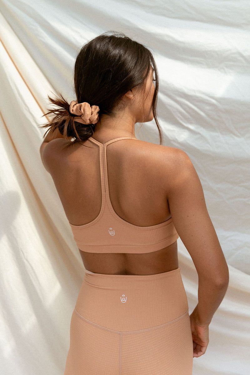 Teak Bra - Sandstone Waffle